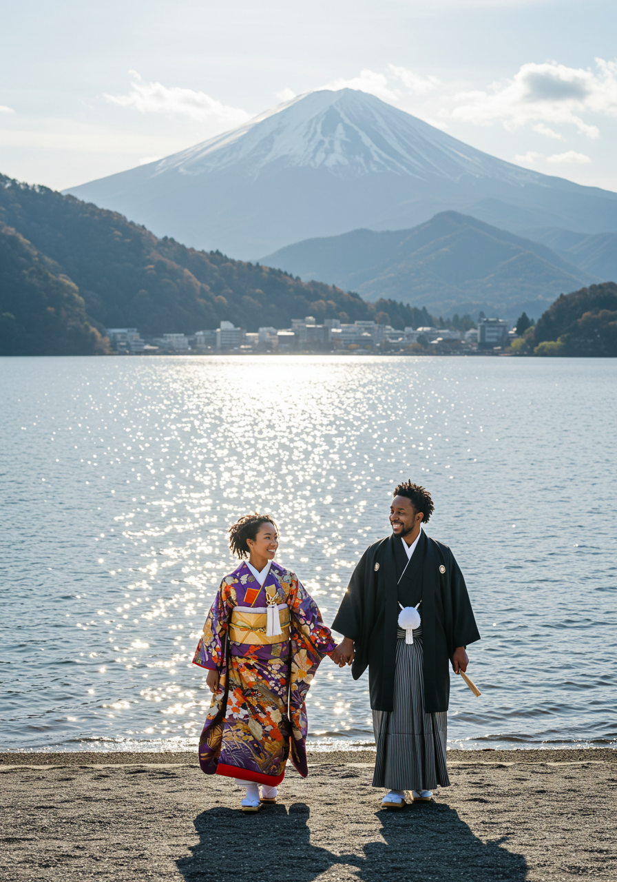 Japanese-Style Plan (Traditional Japanese attire)-Mt.Fuji Location