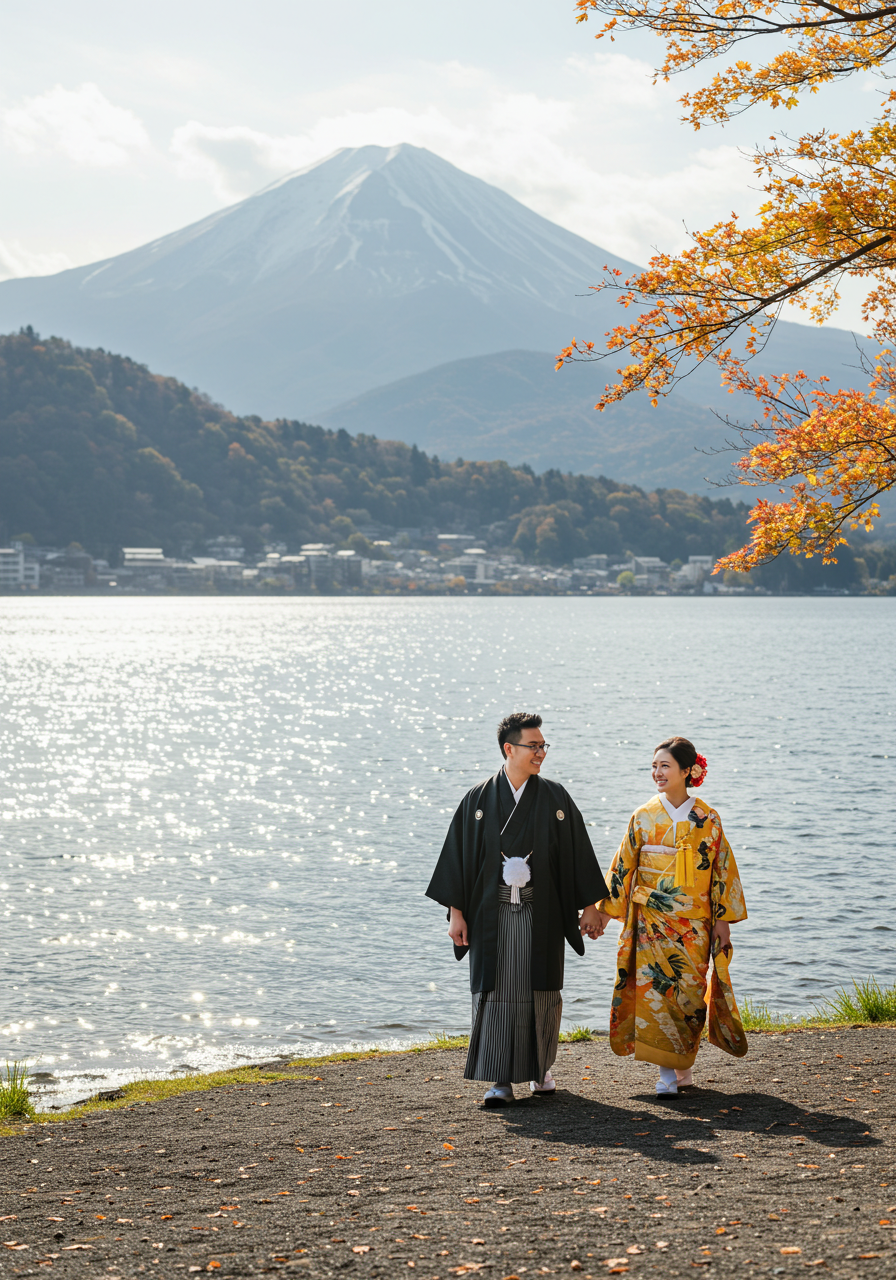 Japanese-Style Plan (Traditional Japanese attire)-Mt.Fuji Location