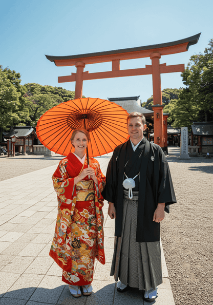 Japanese-Style Plan (Traditional Japanese attire) – Any City in Japan