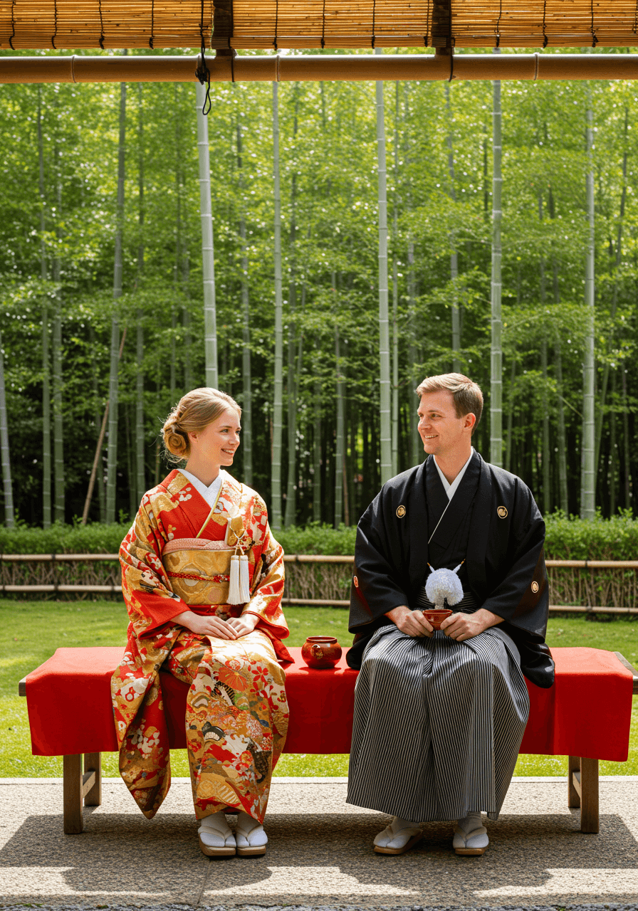 Japanese-Style Plan (Traditional Japanese attire) – Any City in Japan