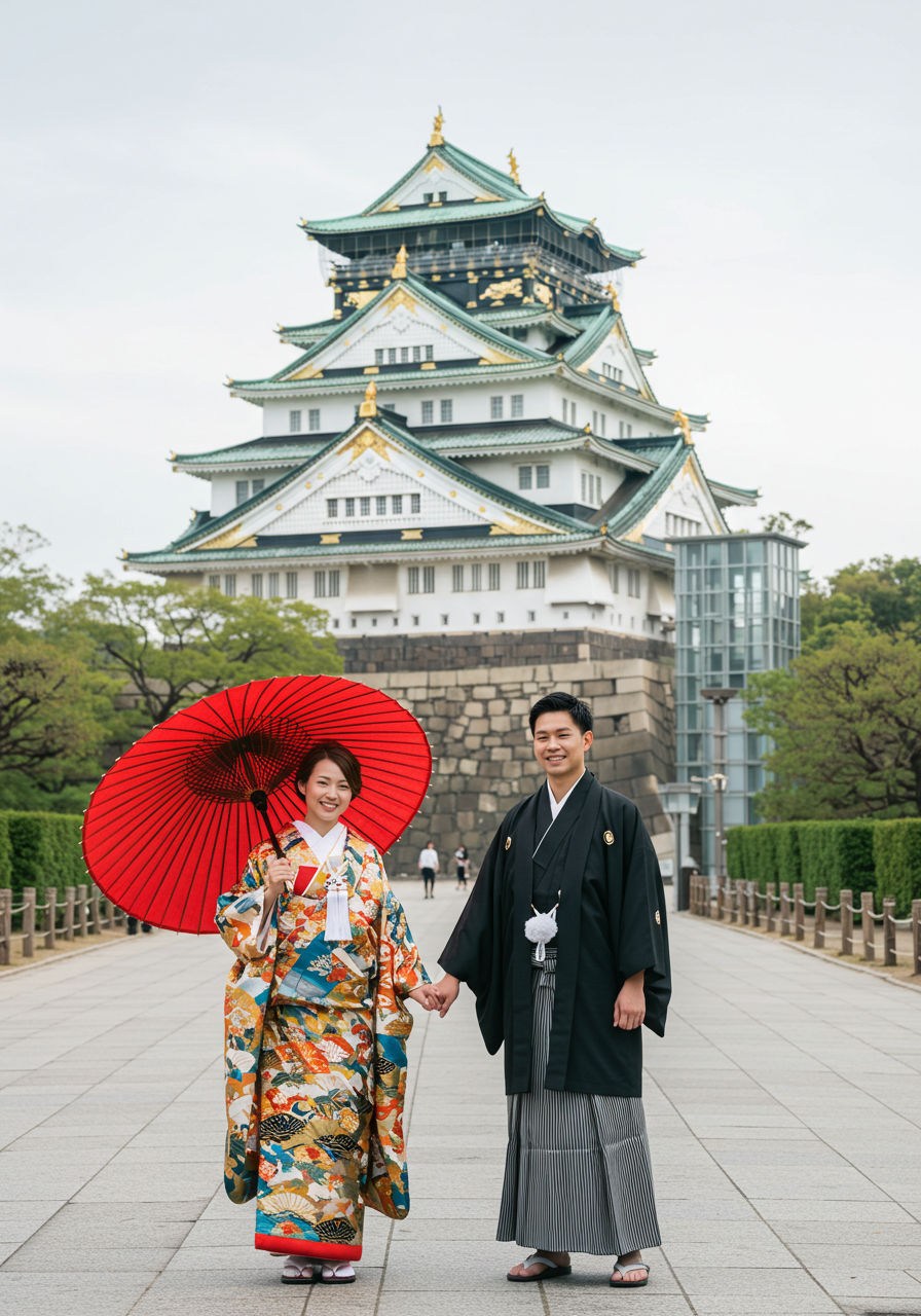 Japanese-Style Plan (Traditional Japanese attire) – Castle Location