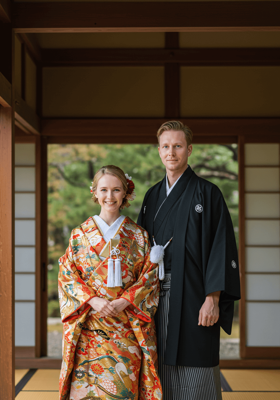 Japanese-Style Plan (Traditional Japanese attire) – Any City in Japan