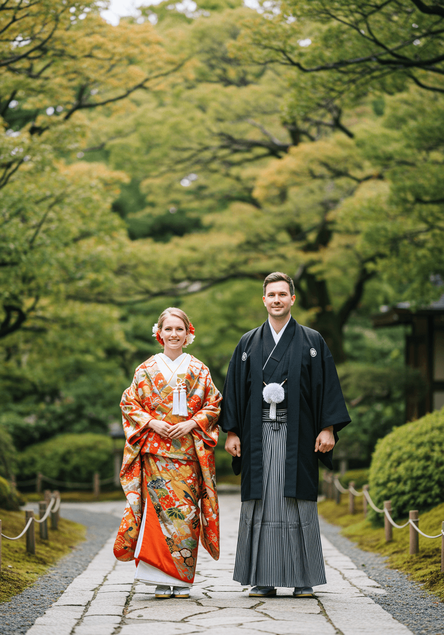 Japanese-Style Plan (Traditional Japanese attire) – Any City in Japan