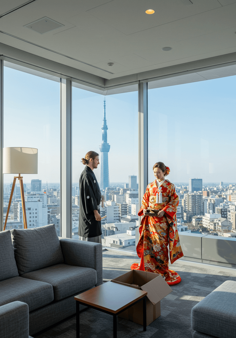 Japanese-Style Plan (Traditional Japanese attire) – Any City in Japan