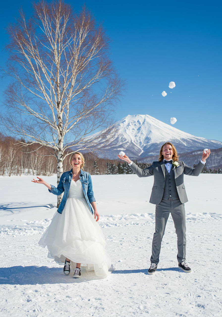 Western-Style Plan (Western-style attire) – Niseko Location