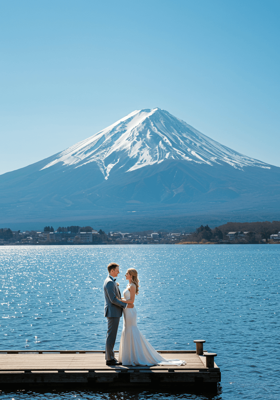 Western-Style Plan (Western-style attire)-Mt.Fuji Location-Seasonal Plan