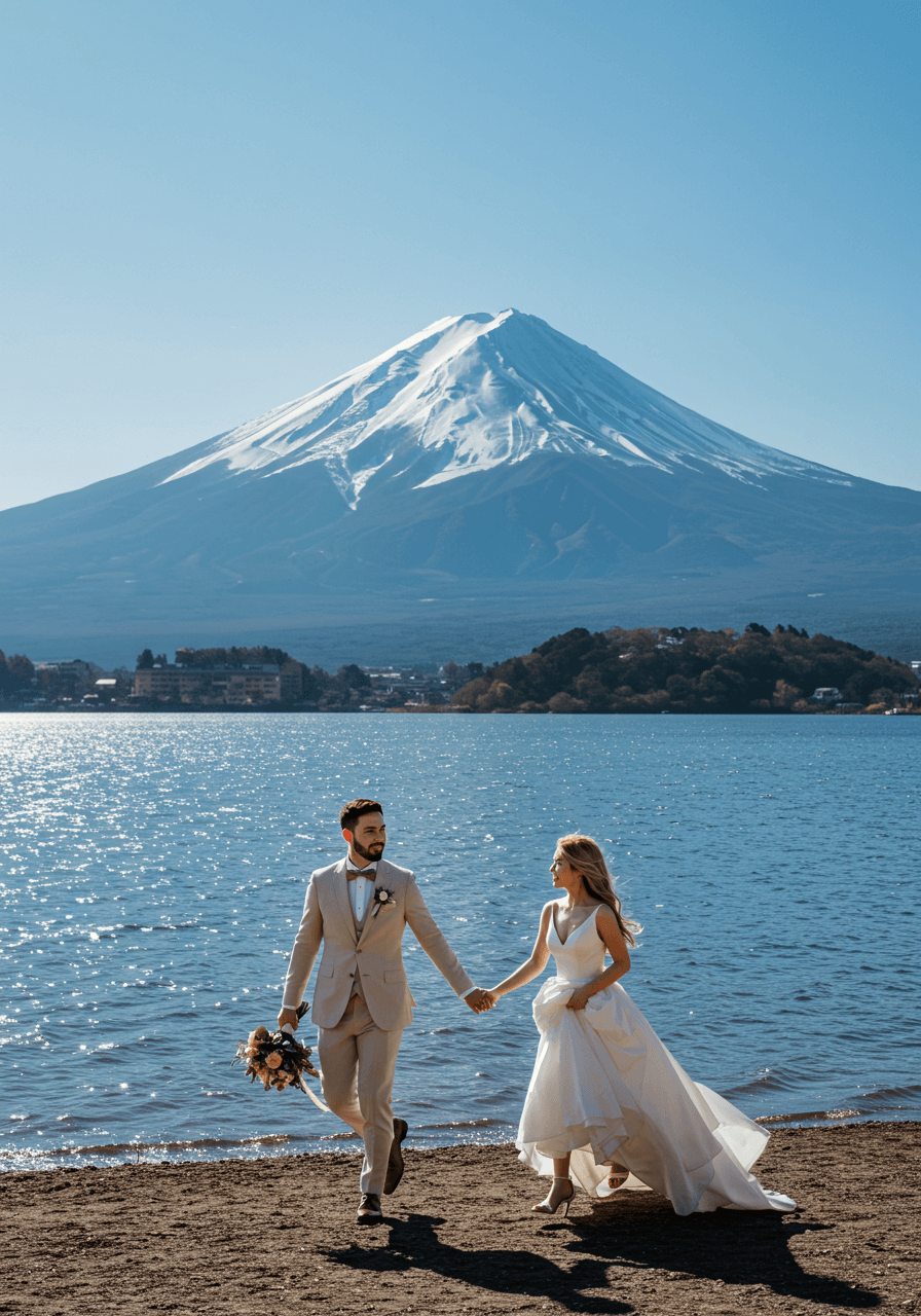 Western-Style Plan (Western-style attire)-Mt.Fuji Location-Seasonal Plan