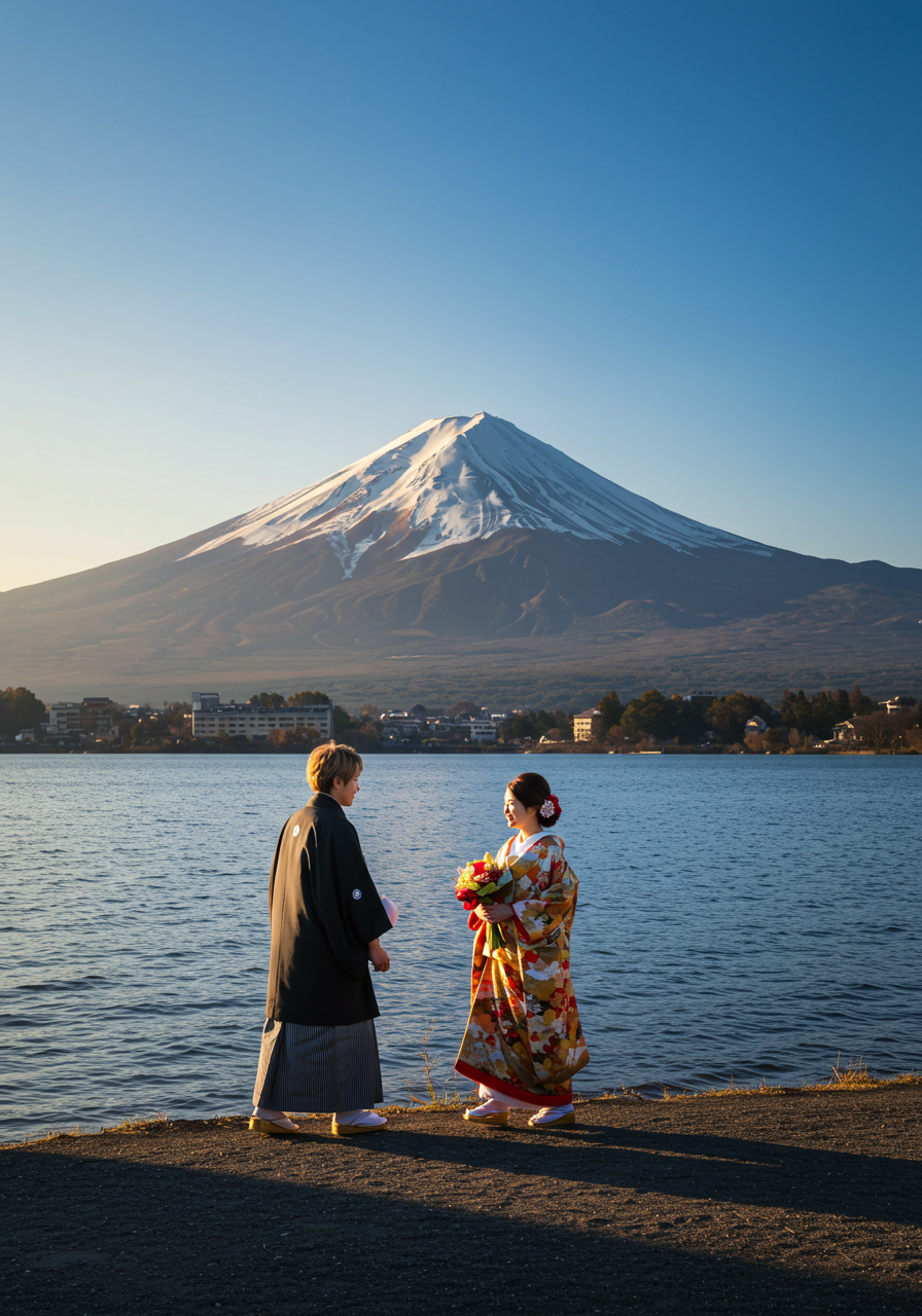 Japanese-Style Plan (Traditional Japanese attire)-Mt.Fuji Location